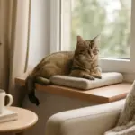 Come sistemare una postazione relax per il gatto vicino alla finestra: i vantaggi poco noti