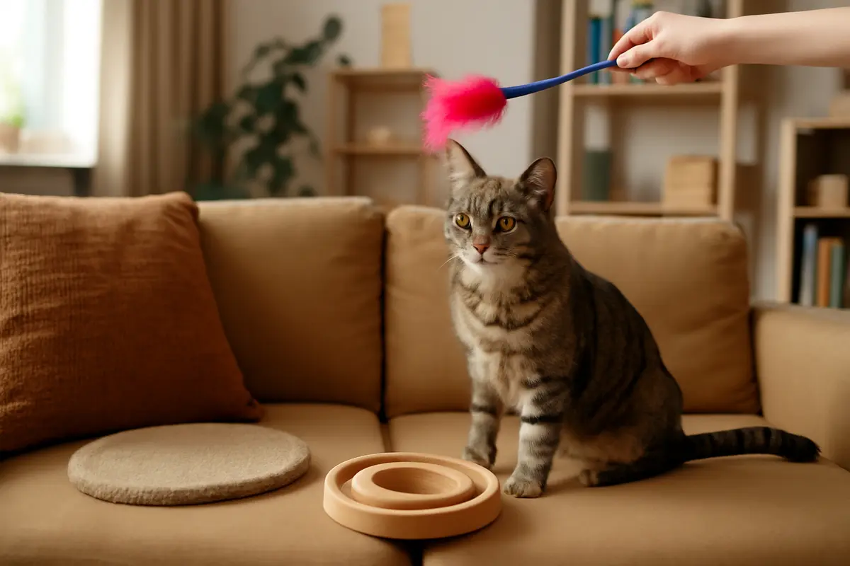 Gatto in appartamento sempre annoiato? Le attività che lo renderanno più attivo