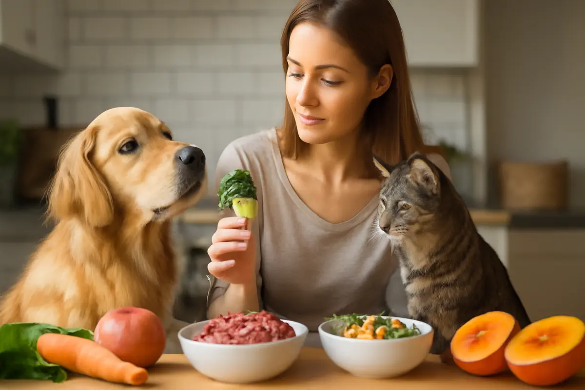 Animali domestici e alimentazione naturale: come avvicinarsi senza rischi per la salute