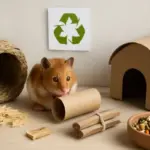 Quali materiali ecologici per i giochi dei roditori? Riduci sprechi e garantisci sicurezza