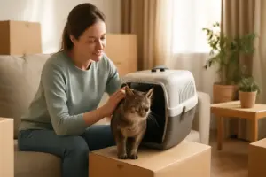 Gatti e cambio di ambiente: come ridurre lo stress fin dal primo giorno