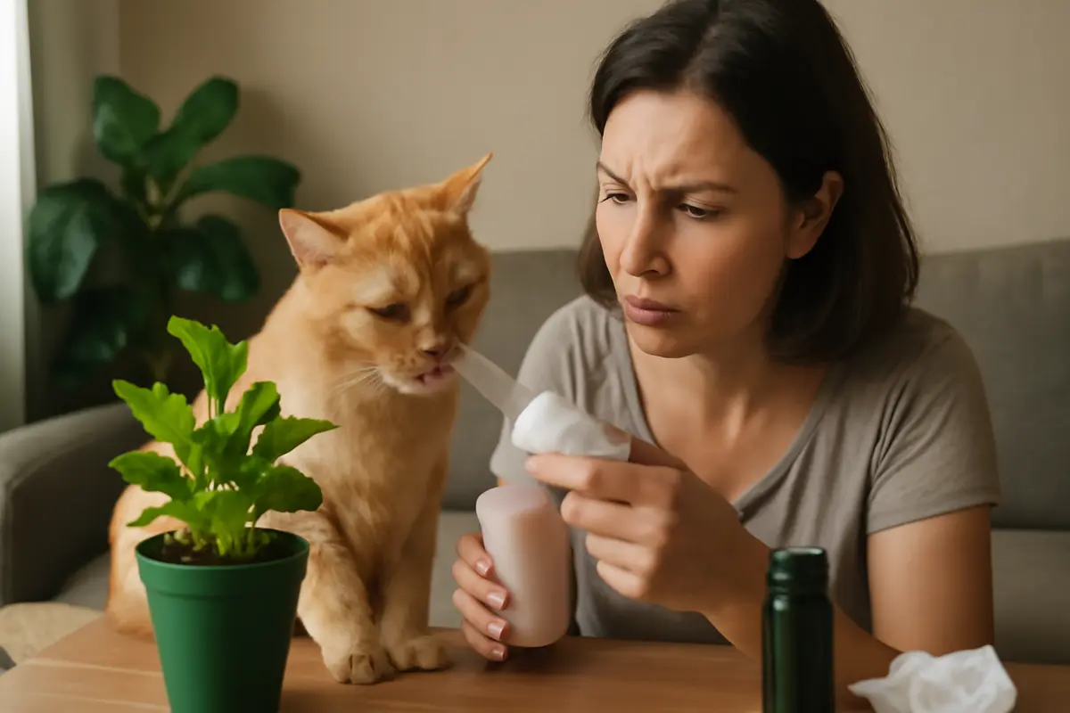 Cosa fare se il gatto ingerisce una pianta di casa? Il rimedio green che funziona nel quotidiano