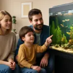 Acquari in soggiorno: perché migliorano il benessere domestico di tutti