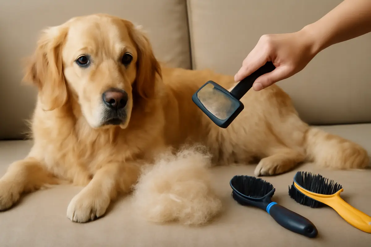 Cani e cambio pelo: quali spazzole usare per una pulizia efficace e senza traumi