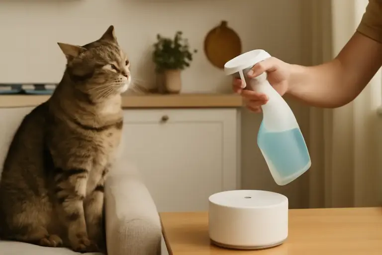 Gli odori in casa possono stressare il gatto? Scopri come prevenirli facilmente